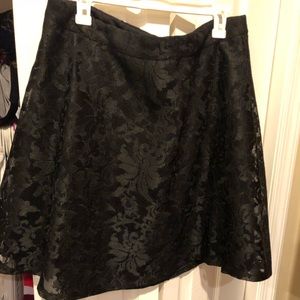 Forever21 floral print skirt